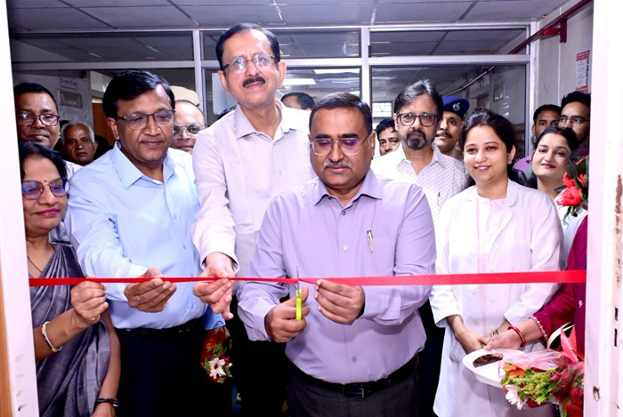 NCL HR Director inaugurates AB-Scan & UVM machines at its hospital